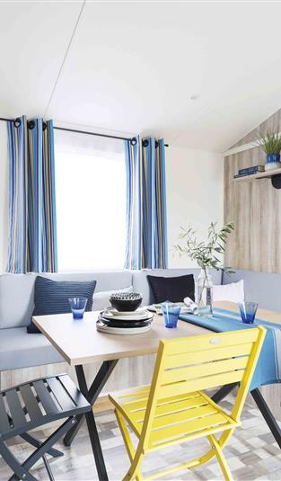 Mobile home BERMUDES 2018 3 CH photos et plans non contractuels, donnés à titre indicatif et variables selon les modèles d'une même gamme