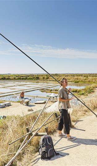 Visiter les marais salants de la Presqu'île de Guérande